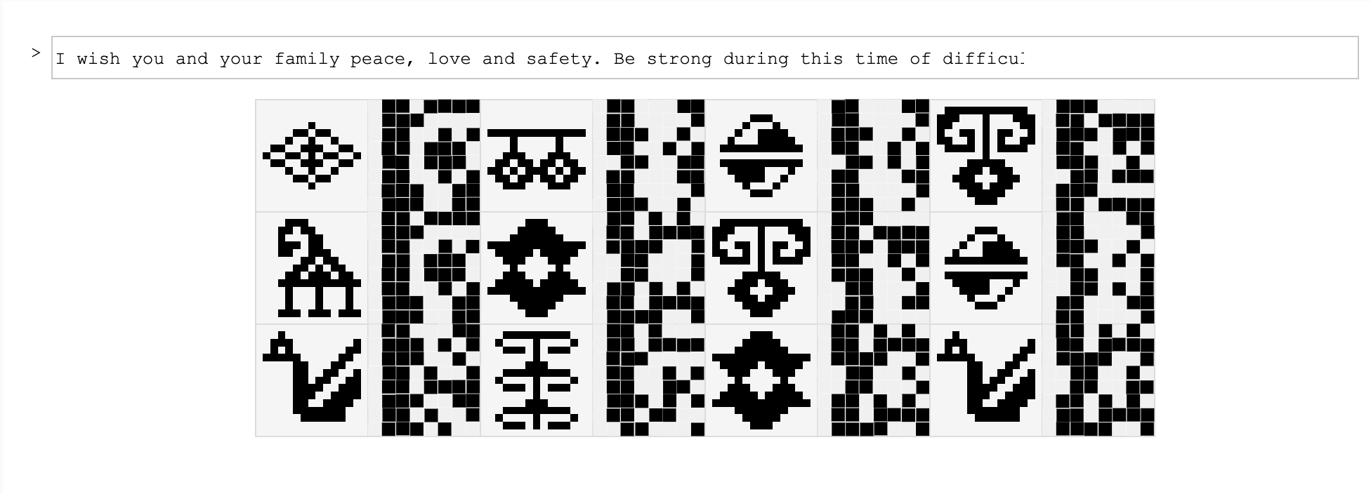 Kilim Letters